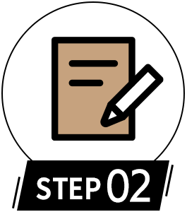 STEP 02 アカウント開設