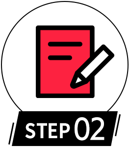 STEP 02 アカウント開設