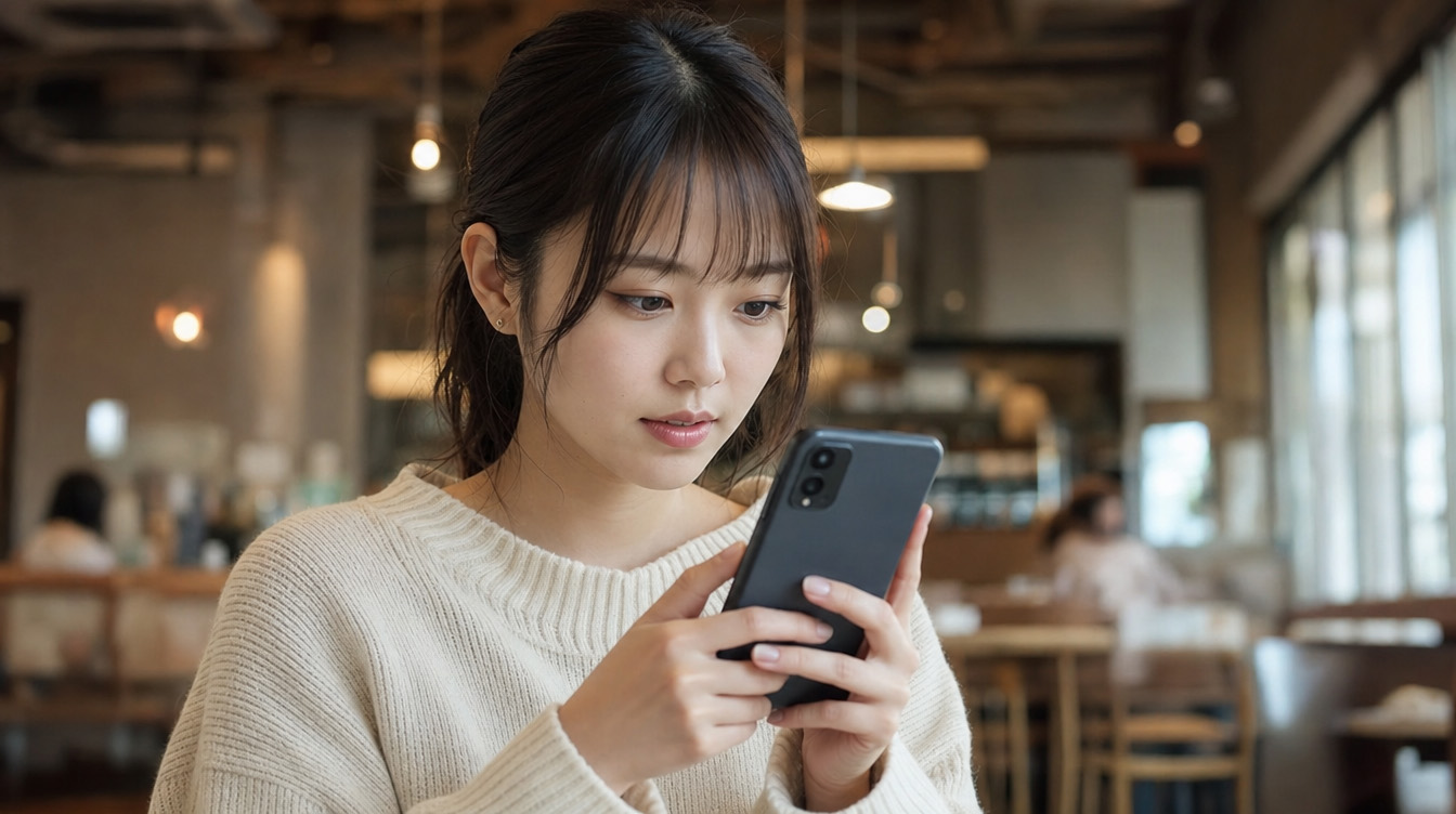 小紅書の禁止ワード対策をしながらREDを運用する女性