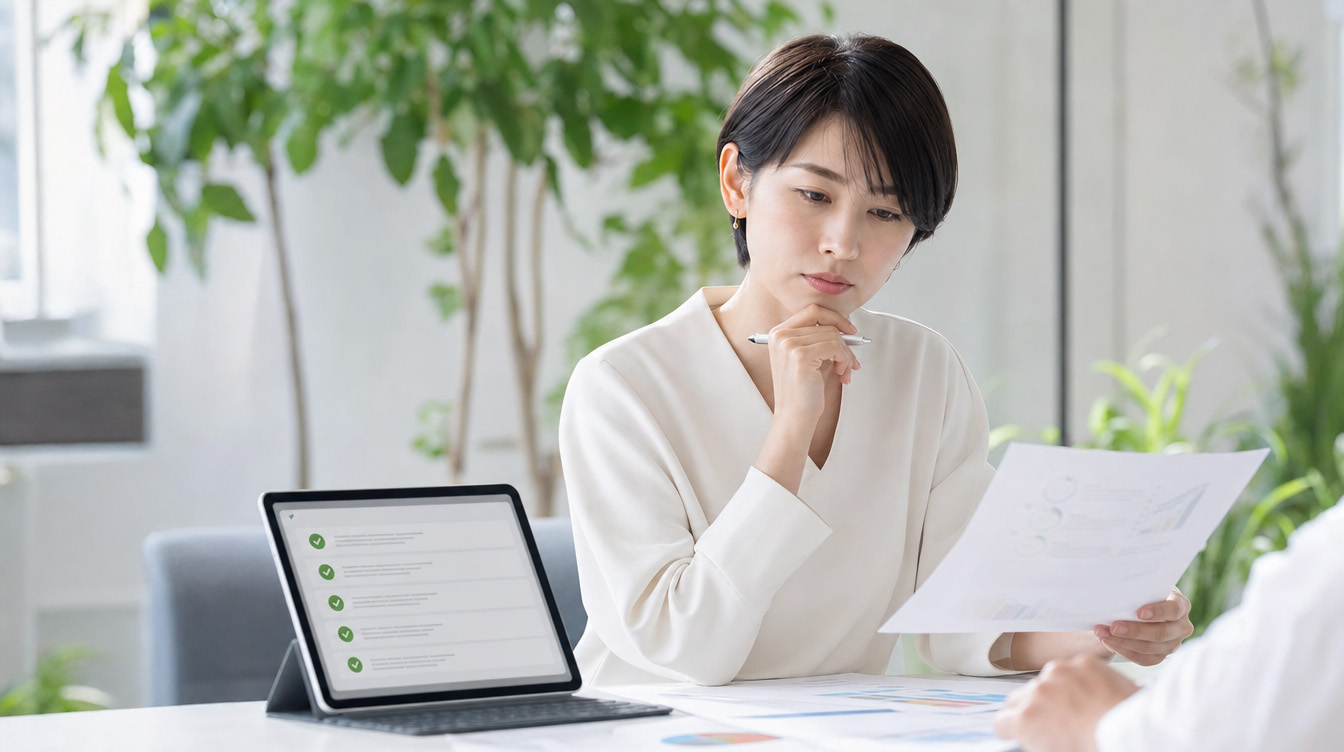 小紅書の運用代行会社を選ぶときのチェックポイントを提案書で確認する担当者