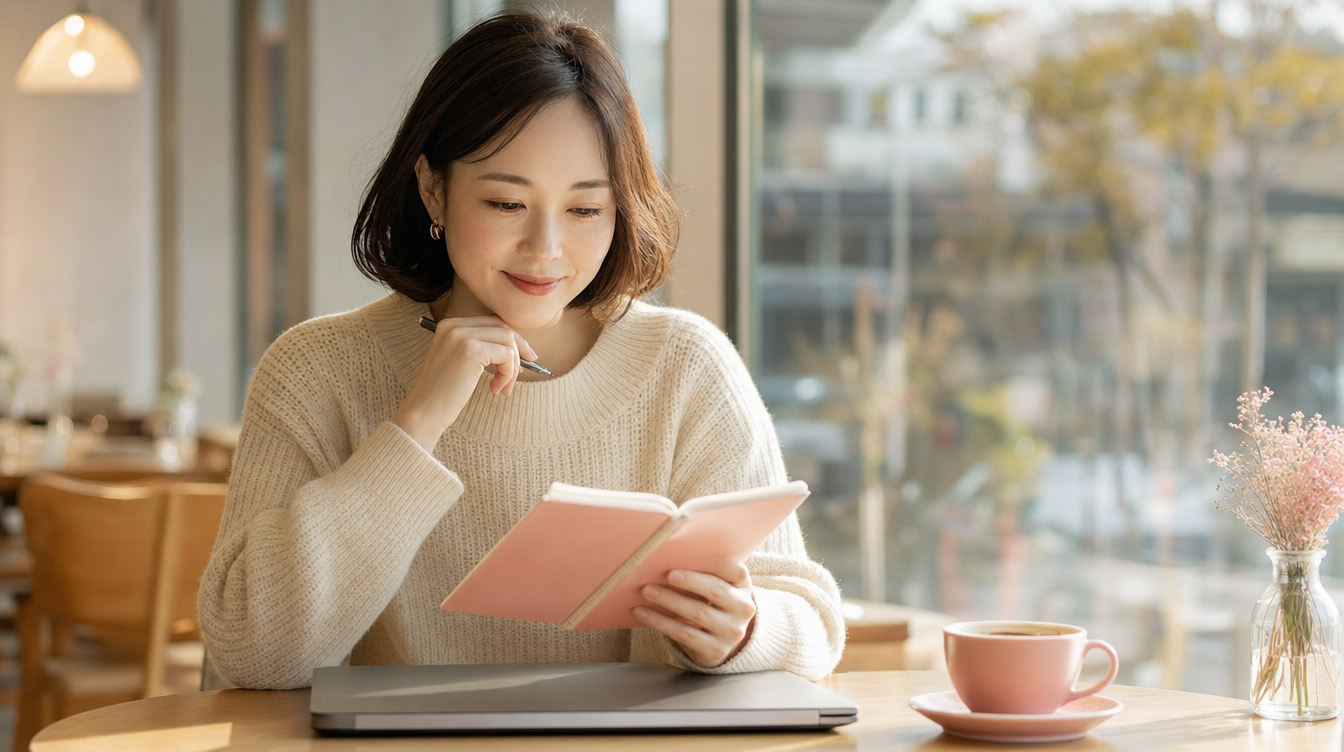 小紅書インフルエンサー活用の要点を振り返るミーティングの風景